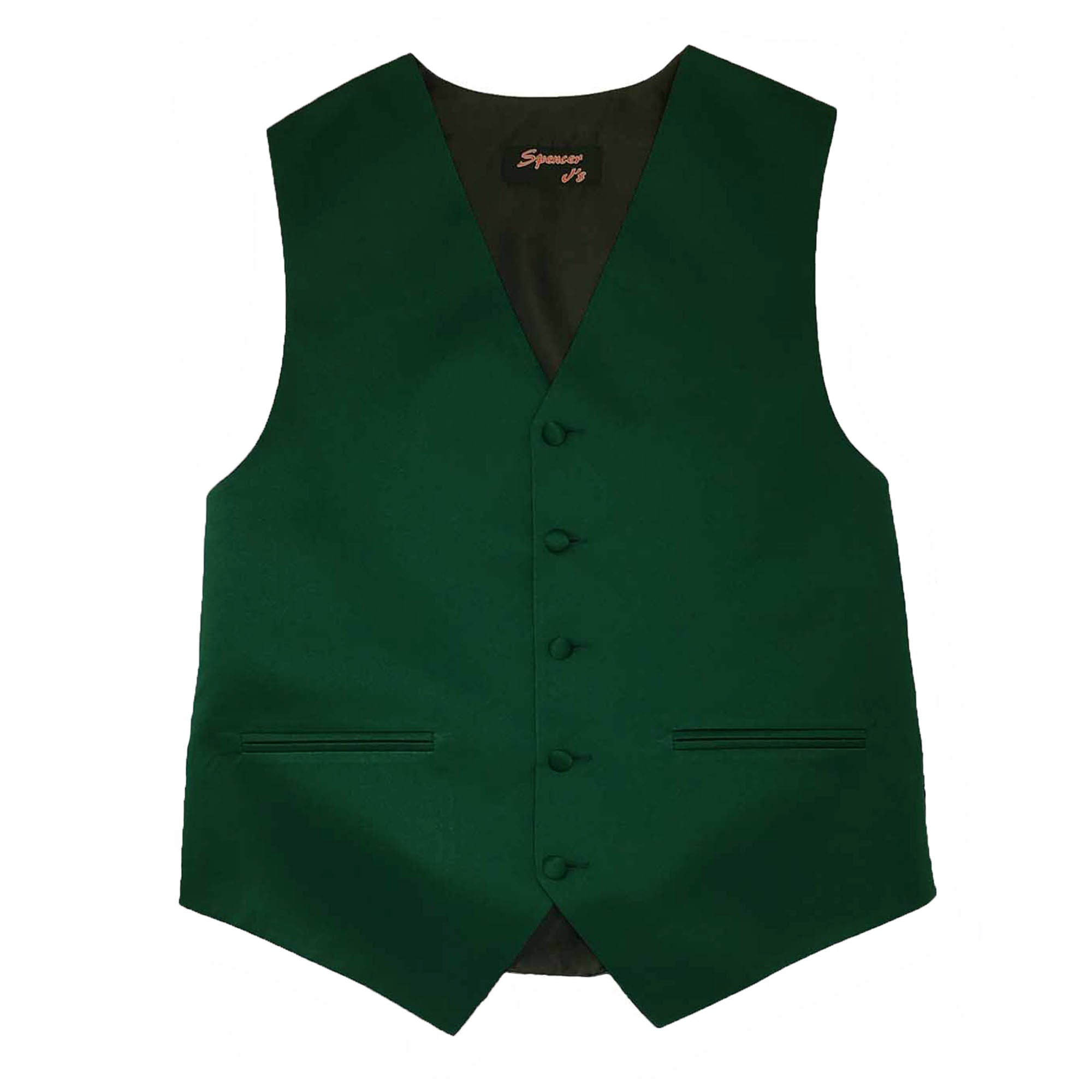 Men’s Forest Satin Vest - Upscale Men's Fashion