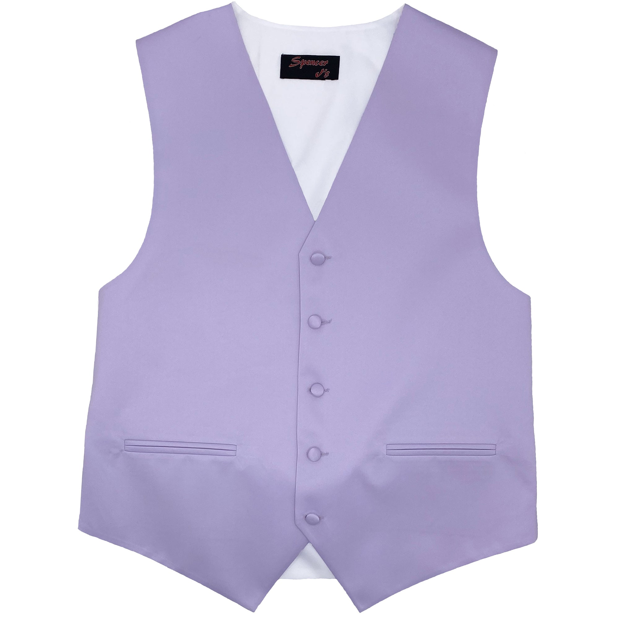 Men’s Iris Satin Vest - Upscale Men's Fashion