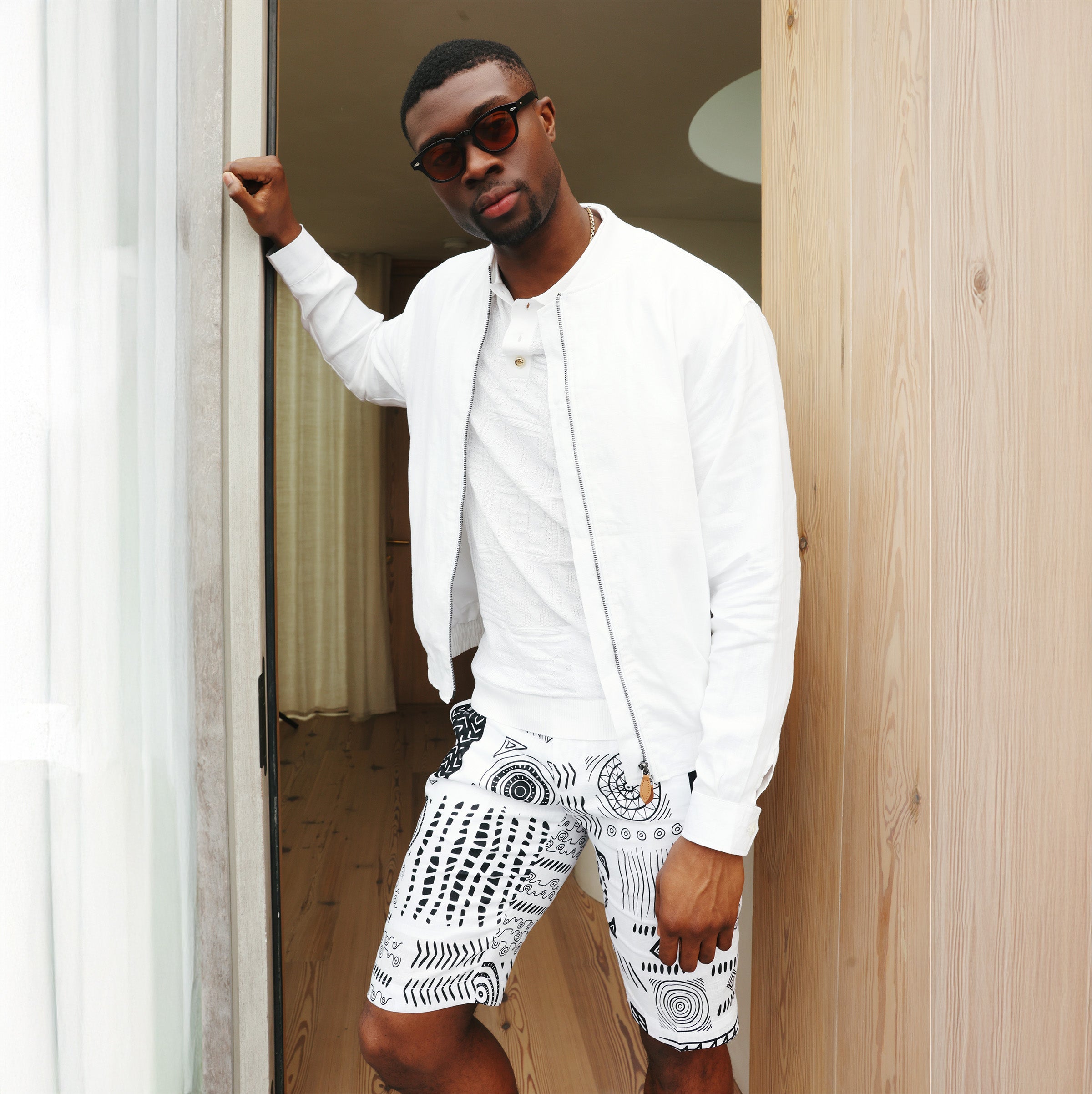 White Regular Fit Short Sleeve Knit Polo - view 2