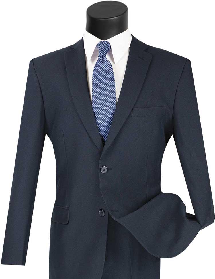 Suit - Navy Slim Fit Suit 2 Piece