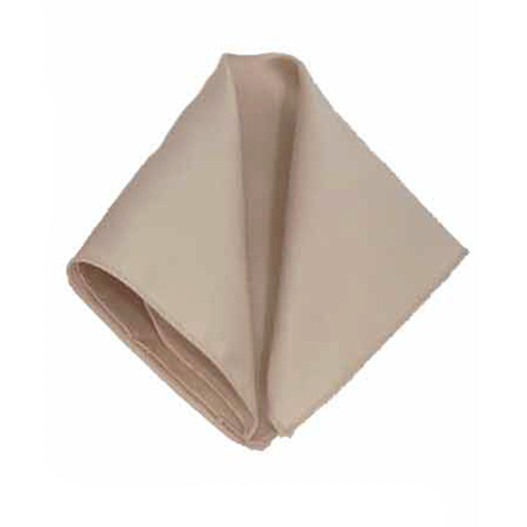 Men's Blush Solid Satin Pocket Square
