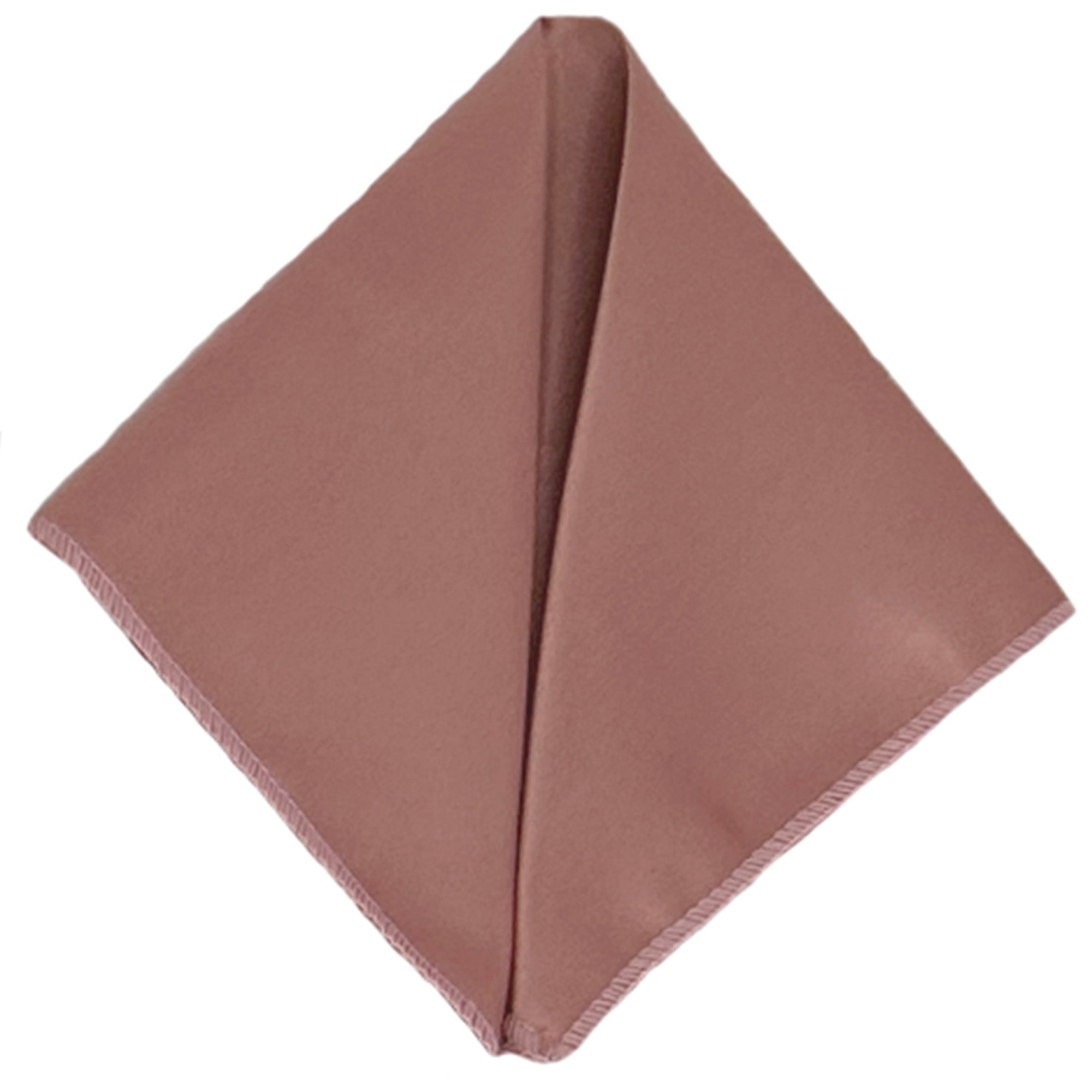 Men's Bronzer Solid Satin Pocket Square
