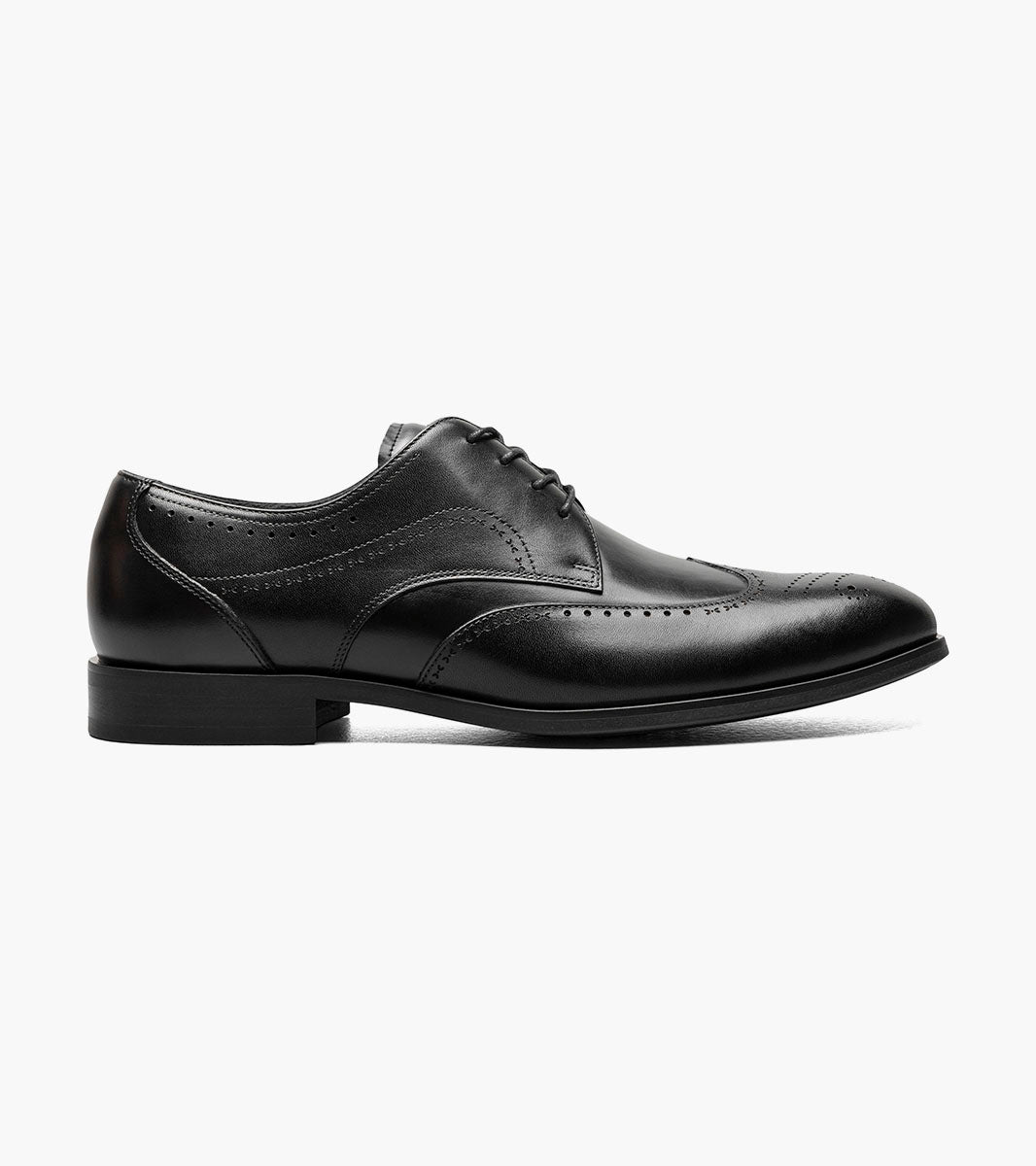Stacy Adams Brayden black wingtip Oxford view 4