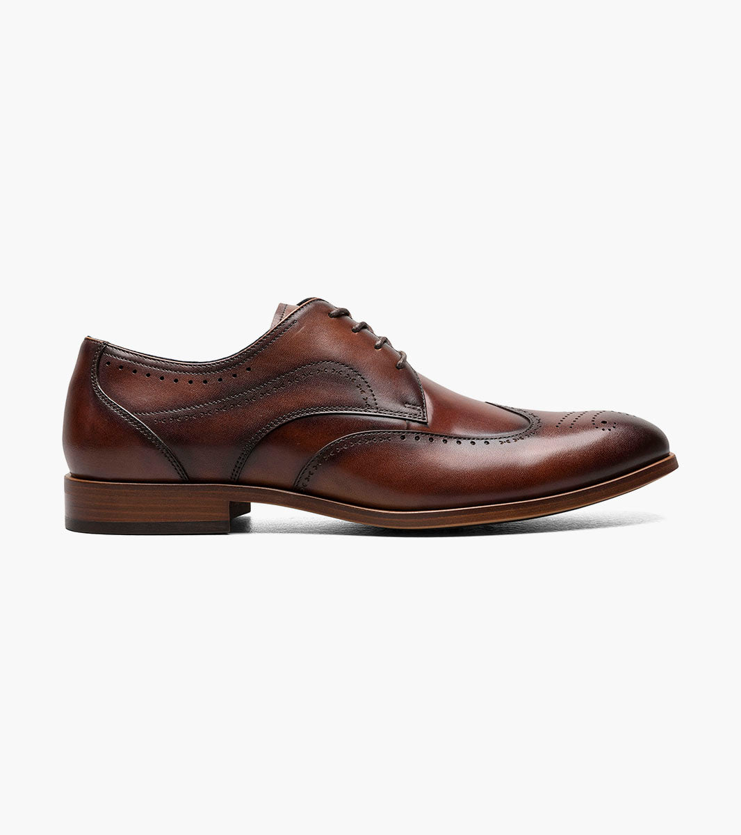 Stacy Adams Brayden brown wingtip Oxford view 4