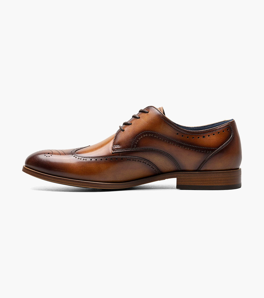 Stacy Adams Brayden tan wingtip Oxford view 7