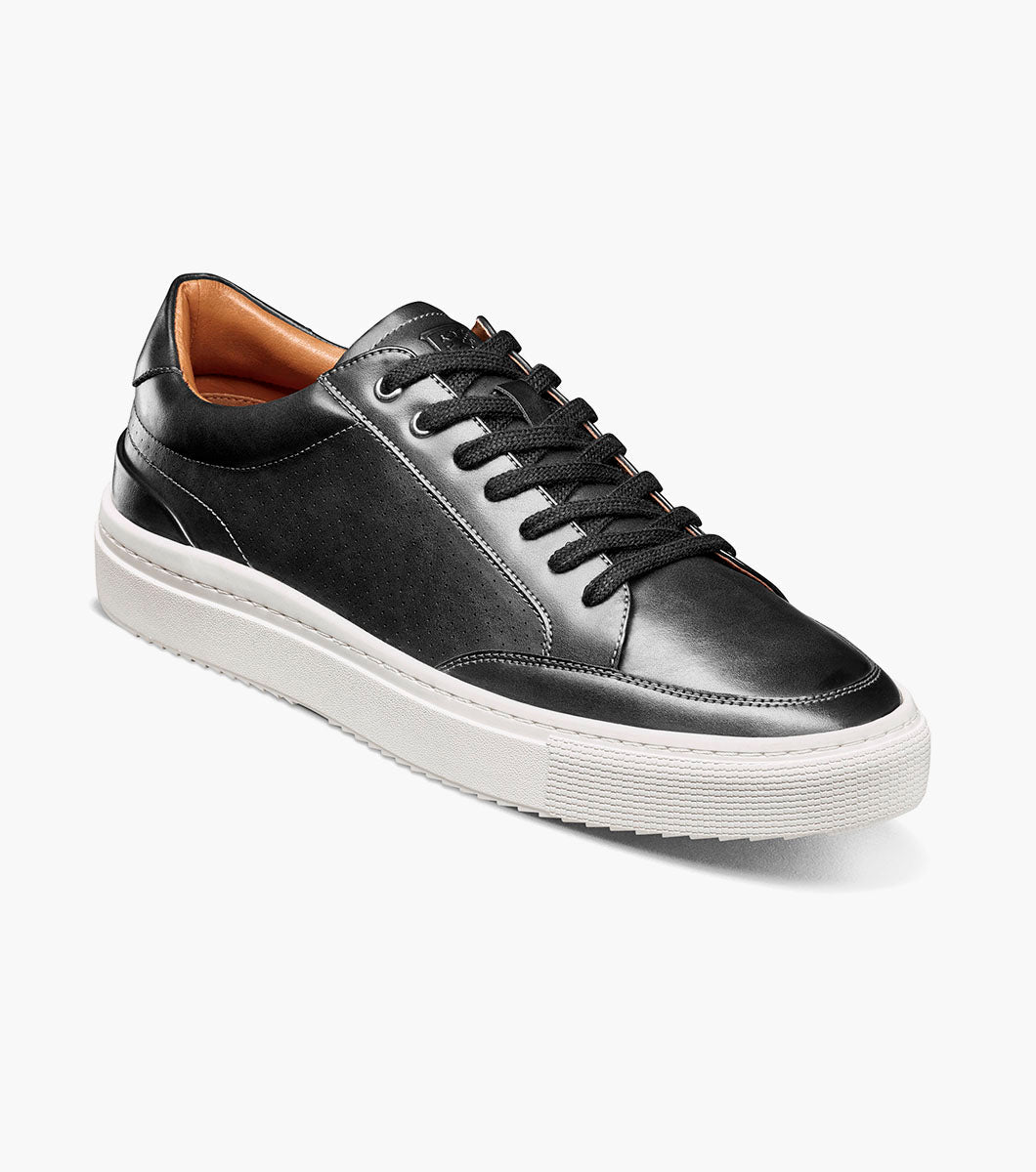 Stacy Adams Dorian Lace-To-Toe Sneaker – Black - Upscale Men's Fashion