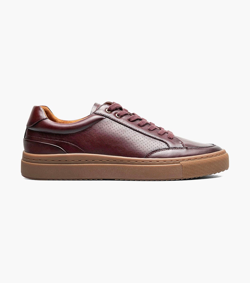 Stacy Adams Dorian Lace-To-Toe Sneaker – Red - Upscale Men's Fashion
