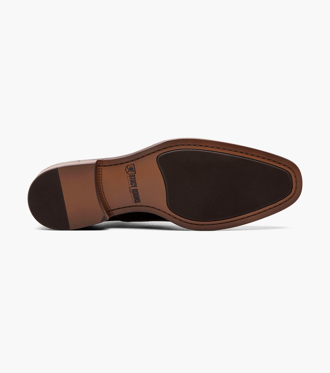 Stacy Adams Kallum Black cap toe Oxford dress shoe, view 4
