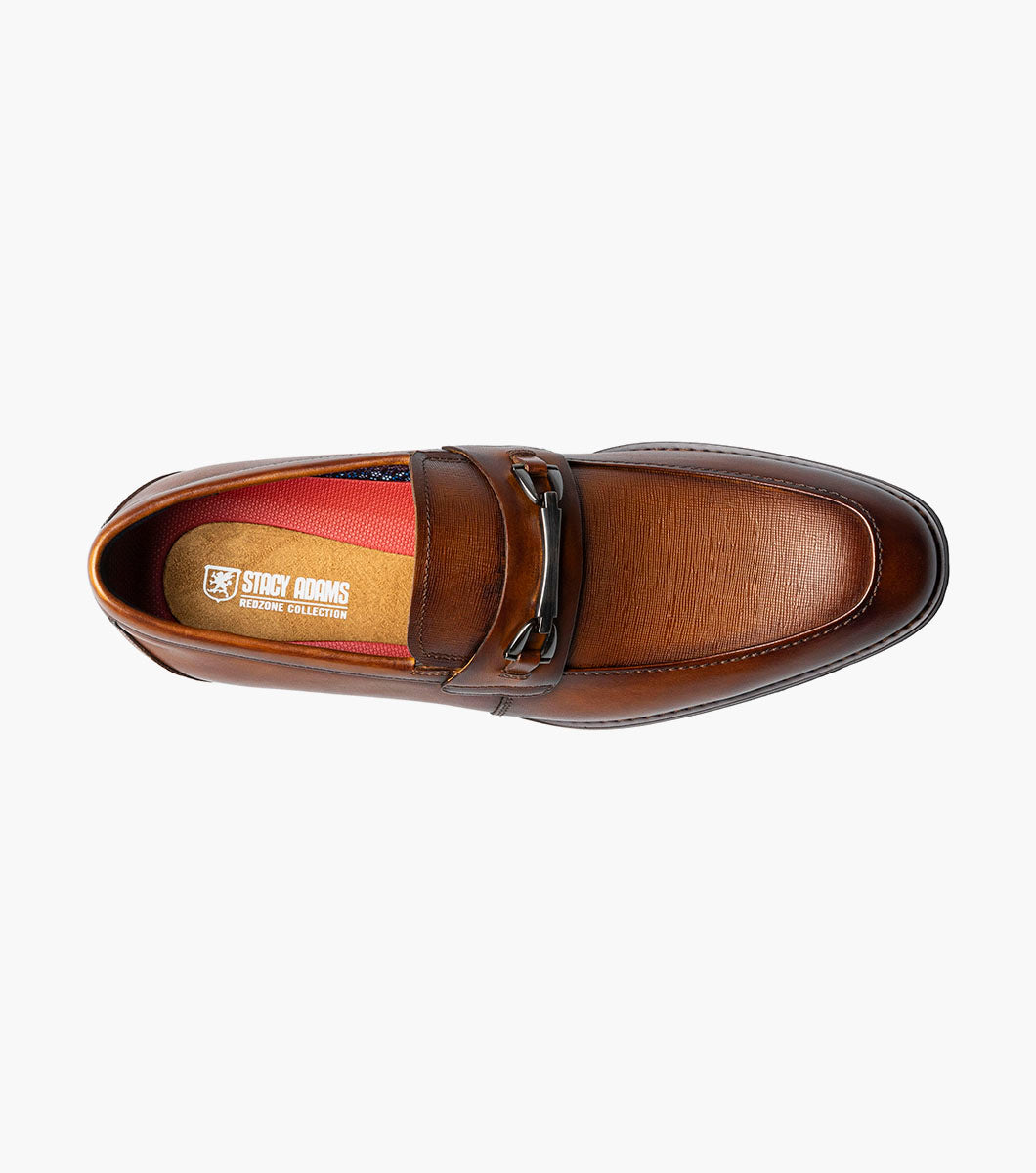 Stacy Adams Kaylor Cognac moc toe bit loafer, view 5
