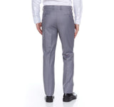 Ferera Collection-Men's 3 Piece Modern Fit Suit Color Light Gray - Upscale Men's Fashion