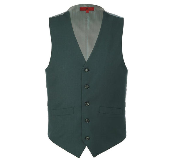 Green Suit Separates Vest - Upscale Men's Fashion