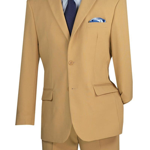 Khaki 2 Piece Suit