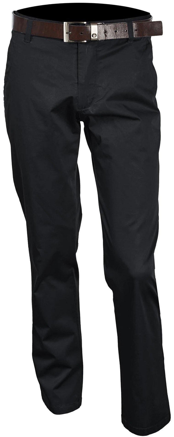 Men's Chino Casual Pants color Black - Upscale Men's Fashion