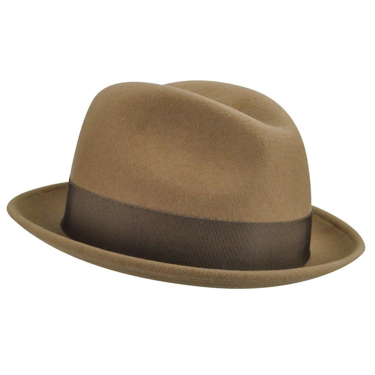 Men's Fedora Hat -Tino by Bailey of Hollywood Color Camel - Upscale Men's Fashion