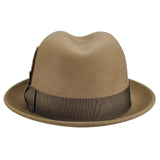 Men's Fedora Hat -Tino by Bailey of Hollywood Color Camel - Upscale Men's Fashion