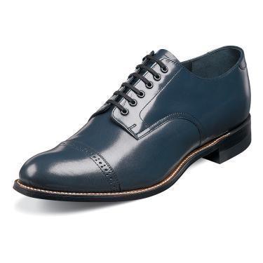 Men's Stacy Adams Madison Shoes Color Navy - Upscale Men's Fashion