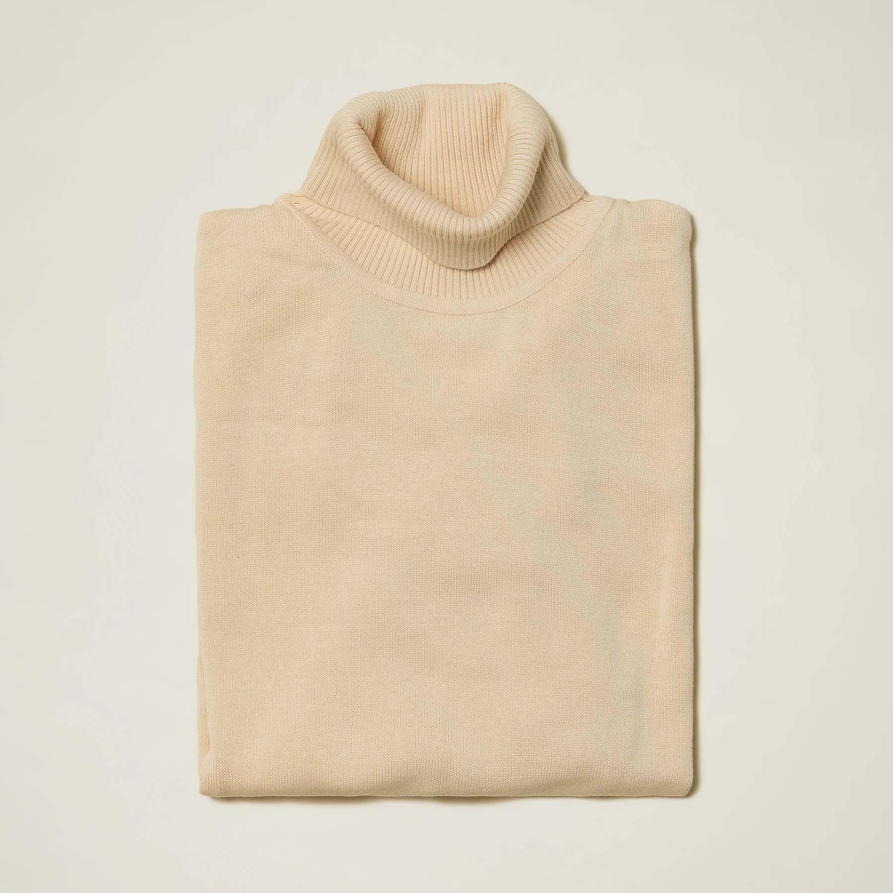 Men's Turtleneck Sweater color Stone - Upscale Men's Fashion