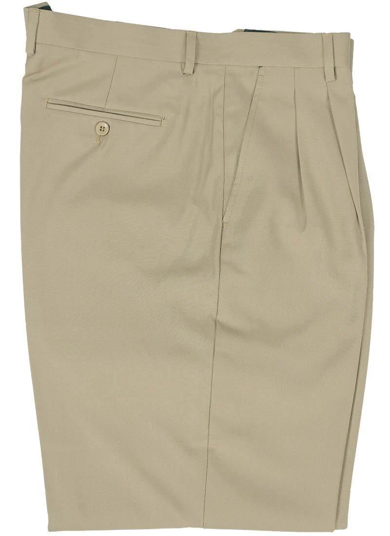 Oyster Peated Wide Fit Pants - Upscale Men's Fashion