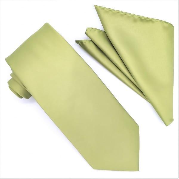 Sage Tie and Hanky Set - Upscale Men's Fashion