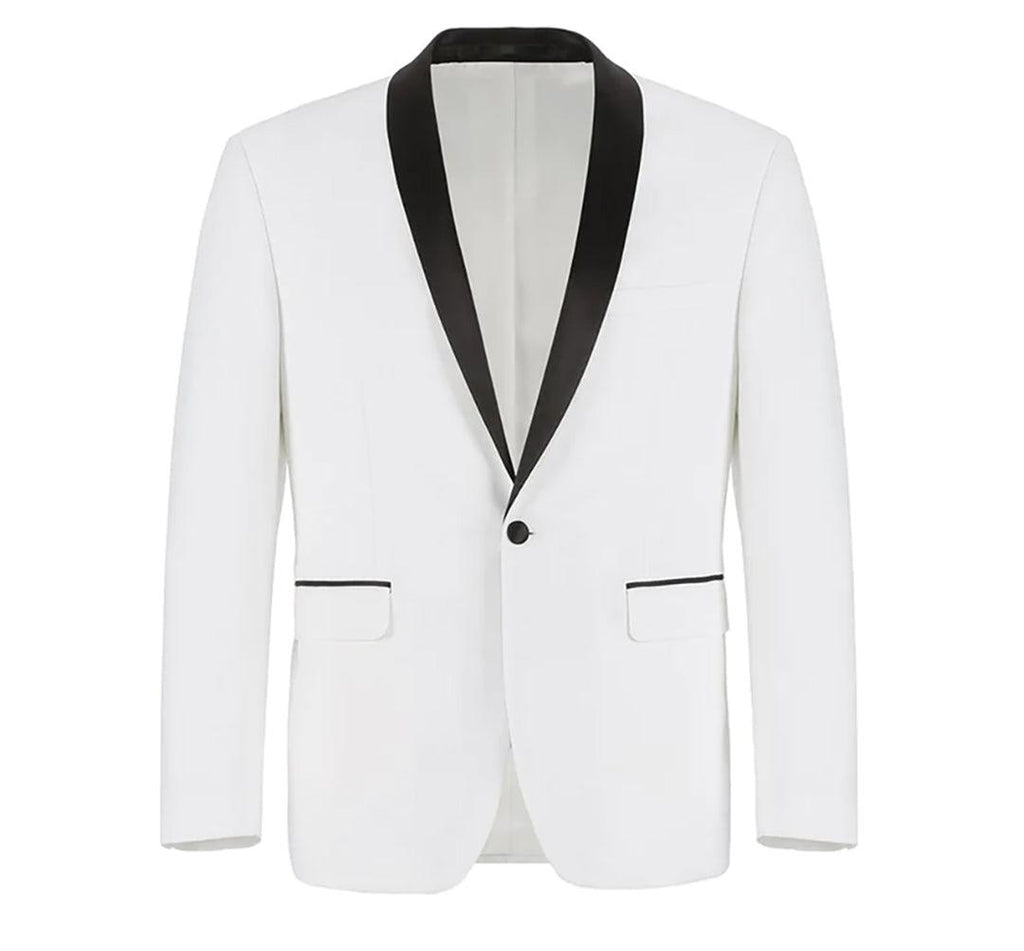 White formal 2024 jacket mens